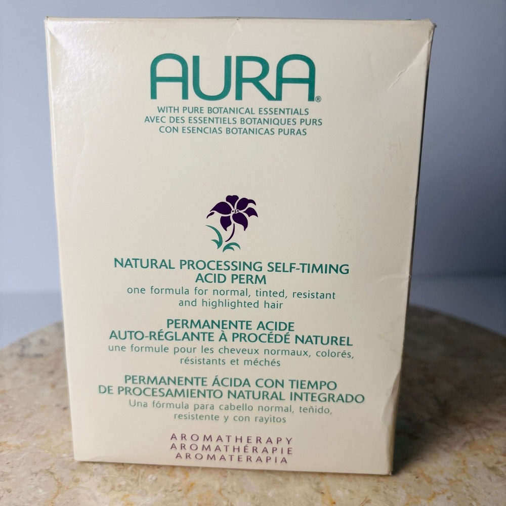 Vintage AURA Natural Processing Self-Timing Acid Perm Zotos‎ NOS Movie Prop